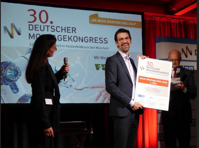 Flexible Cell Production “flexCell” puts IPO.Plan on the Winners’ Podium for the “Best Assembly Idea 2019”!