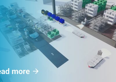 The Ideal Tugger Train System with Intralogistics Software