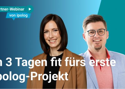 In 3 Tagen fit fürs erste ipolog-Projekt